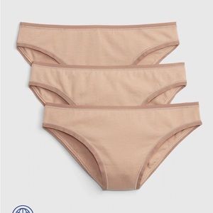 Gap Mid Rise Organic Stretch Cotton Bikini Brief Size XS